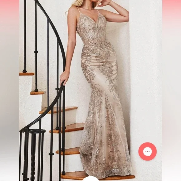 Couture candy prom dress